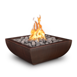 The Outdoor Plus Avalon Hammered Copper Fire Bowl plus Free Cover