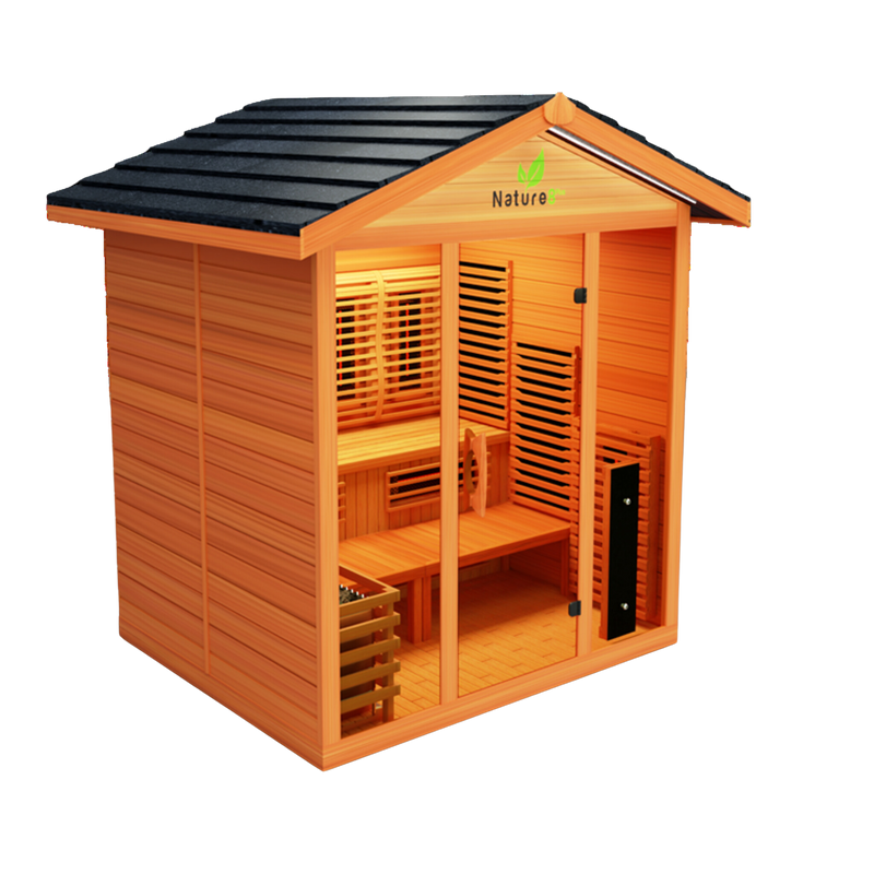 Medical Nature 8 V2 Outdoor Hybrid Sauna