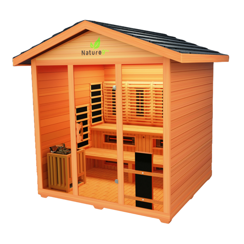 Medical Nature 9 Outdoor Hybrid Sauna