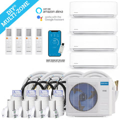 MRCOOL DIY 4th Gen Multi-Zone 4-Zone 230 Volt Condenser | 36K BTU | 21.5 SEER 2 | Ductless Condenser