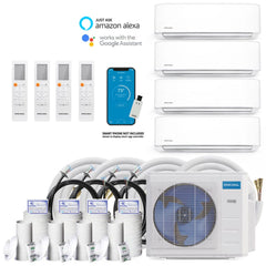 MRCOOL DIY 4th Gen Multi-Zone 4-Zone 230 Volt Condenser | 36K BTU | 21.5 SEER 2 | Ductless Condenser