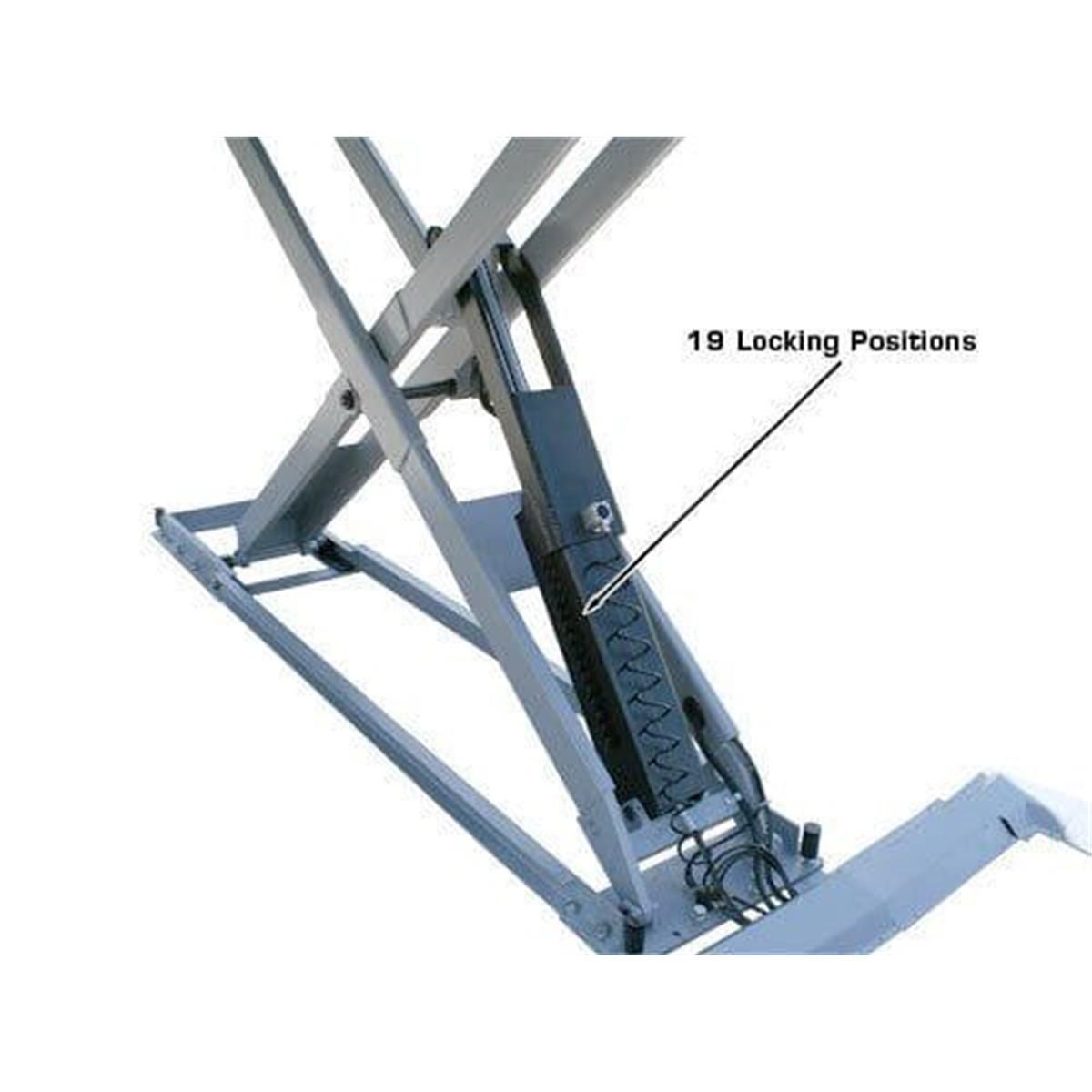 Atlas 12AWFSL Alignment Scissor Lift and RJ-6 Rolling Jack Combo