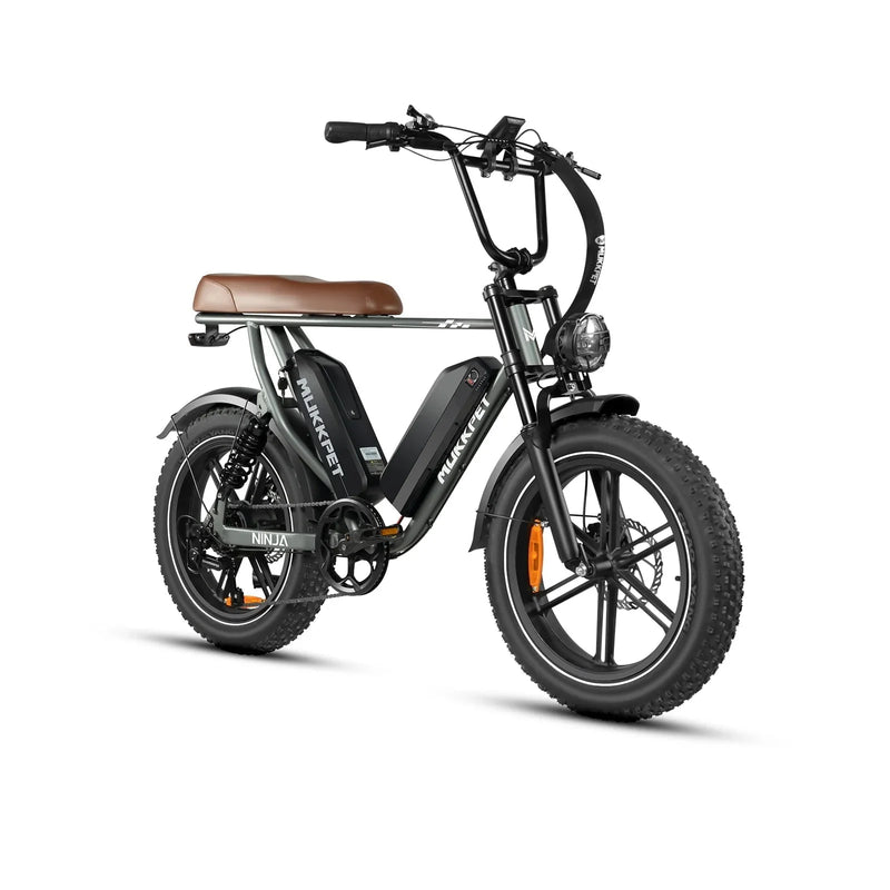 Mukkpet NINJA Moped-Style E-Bike  48V15AH | 750W motor