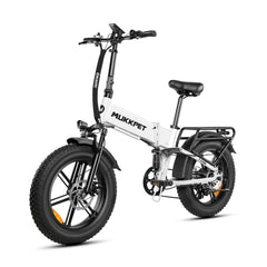 Mukkpet Tank Foldable Fat Tire E-bike 750W Powerful Motor | 48V 15AH BMS Lithium Battery