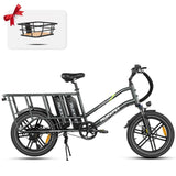 Mukkpet Stepwagon Dual-Battery Cargo E-Bike 750W
