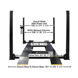 Atlas Apex 9 ALI Certified 9,000 lb 4-Post Lift