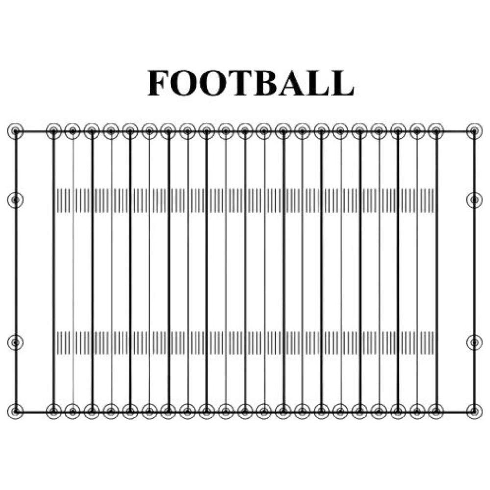 Newstripe Proline Layout & Marking System (50 Pc. Football) 10002717