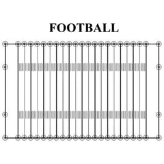 Newstripe Proline Layout & Marking System (50 Pc. Football) 10002717