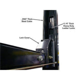 Atlas PRO8000EXT-L 4 Post Lift + RJ35 Sliding Jacks Combo