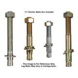 Atlas 412A Alignment 4 Post Lift + RJ6 Rolling Jacks Combo