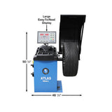 Atlas TC229 Tire Changer + WB49-2 Wheel Balancer Combo Package