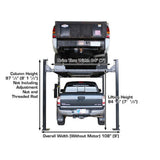 Atlas Garage PRO8000EXT-L 8,000 lb Extra Tall/Extra Long 4-Post Lift