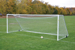 Jaypro 8'x24 Classic Official Round Soccer Goal Package SGP-400PKG