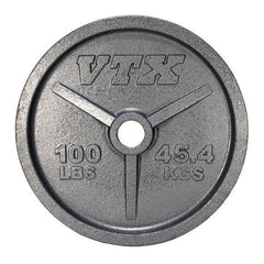 Troy VTX (#GO-V) Cast Iron Olympic Plates