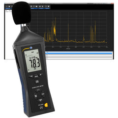 PCE 322ALEQ Class 2 Decibel Sound Meter with LEQ Software (30 - 130dB)