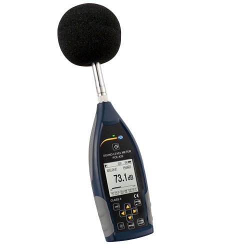 PCE 428 Class 2 Decibel Sound Meter (25 - 136dB)