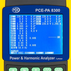 PCE PA 8300 1 Clamp Meter (With Current Clamps)