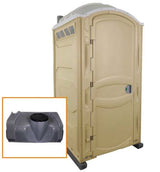 PolyJohn PJP4 All Plastic Front Portable Restroom