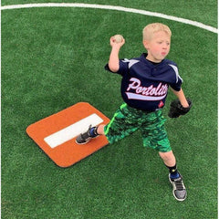 Portolite Short Spiked Youth Baseball Pitching Mat SP2027