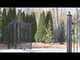Aleko Single Slide Steel Driveway Gate - MADRID Style - 14 x 6 Feet
