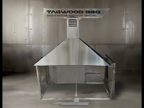 Tagwood BBQ Attachment Built-in Smoke Hood -- ASH28-