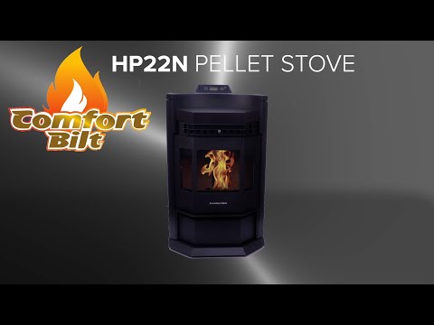 ComfortBilt HP22-N 24" Wood Pellet Stove with Stainless Steel Trim