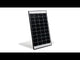 Aleko Solar Panel - Monocrystalline - 20W - 24V