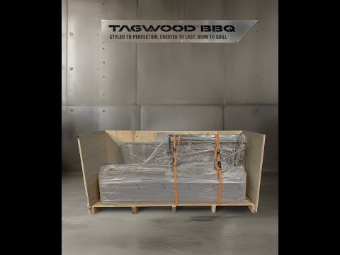 Santa Maria Style Grill enhanced with a 360° rotating Clamp Grill Tagwood BBQ06SS 5 Cooking Zones with a Firebox | PRE-ORDER