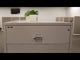 FireKing 2-Drawer 38" Wide 1-Hour Rated Lateral Fireproof File Cabinet
