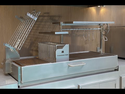 Tagwood BBQ Argentine Santa Maria Wood Fire & Charcoal Gaucho Grill | BBQ28SS