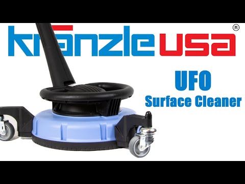Kranzle UFO Flat Cleaner with Wheels & Bayonet Quick Release | PN 9741881