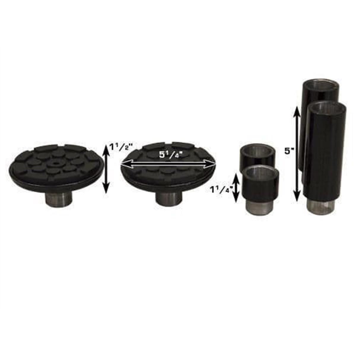 Atlas PRO8000EXT 4 Post Lift + RJ35 Sliding Jacks Combo