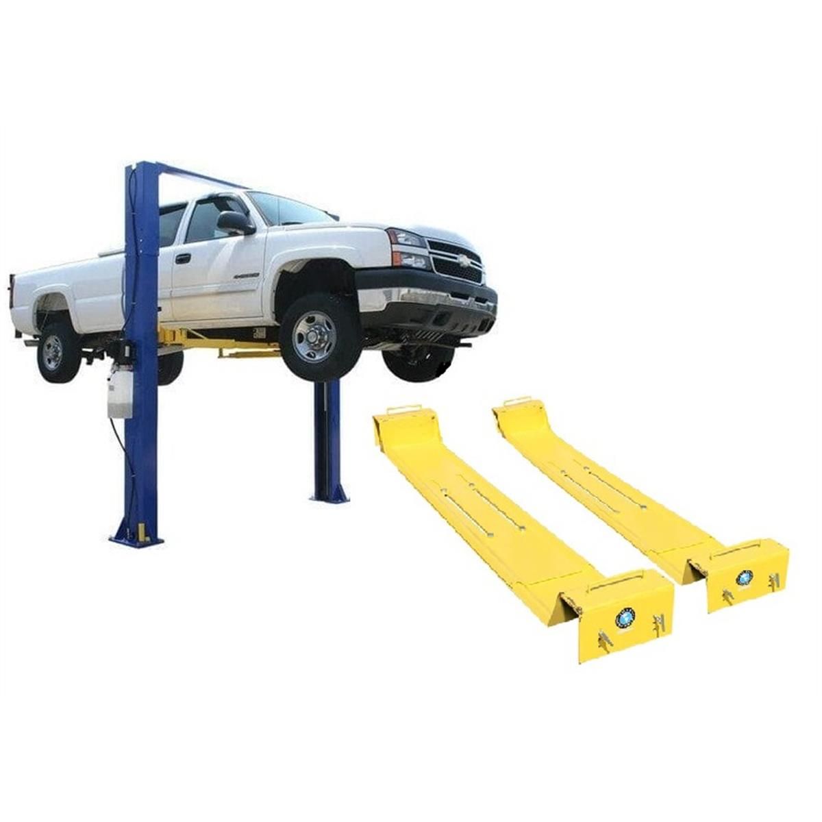 Atlas 9KOHX 9,000 lb Overhead 2-Post Lift w/ LMA Combo