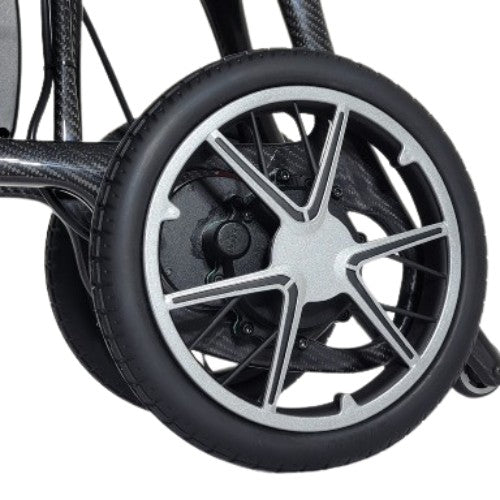 Helium 26 lbs Carbon Fiber Foldable Power Wheelchair