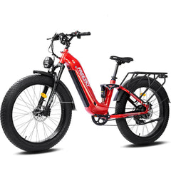 FREESKY Wildcat Pro A-340 1000 w Ready to Ride Step Thru Ebike 4 Electric Fat Tire Mountain eBike