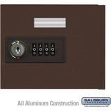 Replacement Door with Resettable Combination Lock - Standard A Size - for Cell Phone Locker - Aluminum by Salsbury