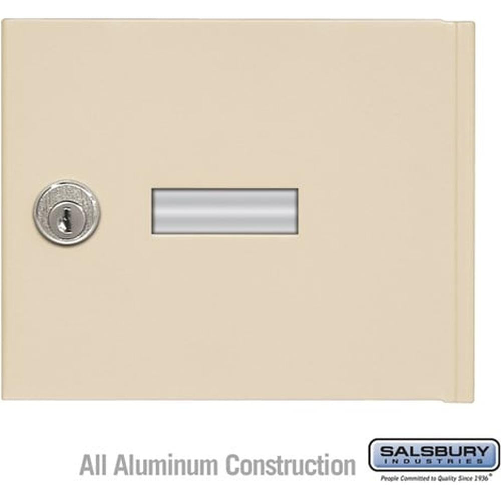 Replacement Door with Resettable Combination Lock - Standard A Size - for Cell Phone Locker - Aluminum by Salsbury