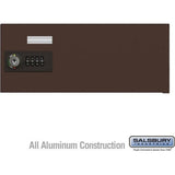 Replacement Door with Resettable Combination Lock - Standard B Size - for Cell Phone Locker - Aluminum by Salsbury