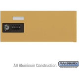 Replacement Door with Resettable Combination Lock - Standard B Size - for Cell Phone Locker - Aluminum by Salsbury