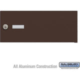 Replacement Door with Resettable Combination Lock - Standard B Size - for Cell Phone Locker - Aluminum by Salsbury
