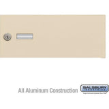 Replacement Door with Resettable Combination Lock - Standard B Size - for Cell Phone Locker - Aluminum by Salsbury