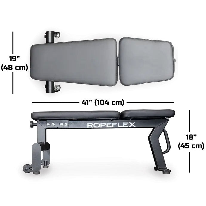 RopeFlex RXB2 Multi-Function Compact Flat Bench