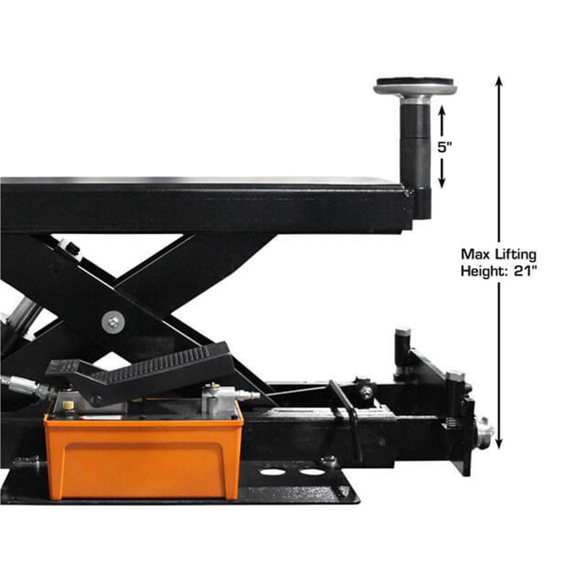 Atlas 412A Alignment 4 Post Lift + RJ6 Rolling Jacks Combo