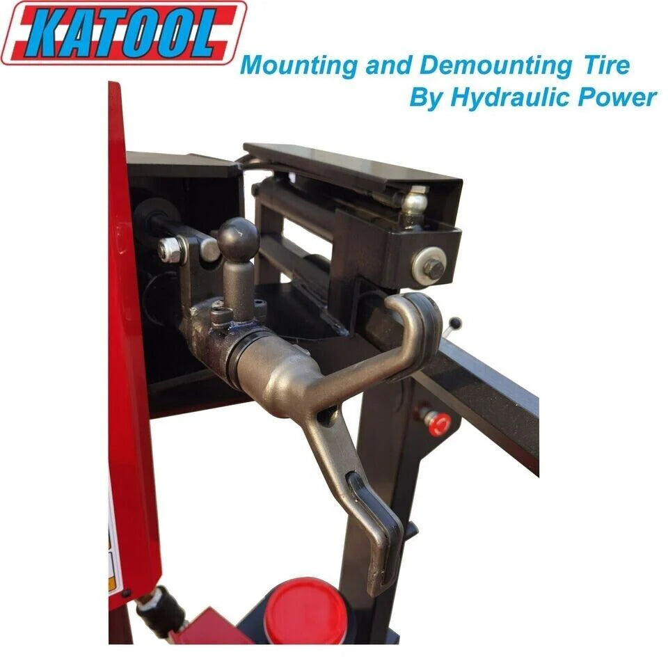 Katool KT-T900 Tire Changer with KT-B750 Combo Wheel Balancer