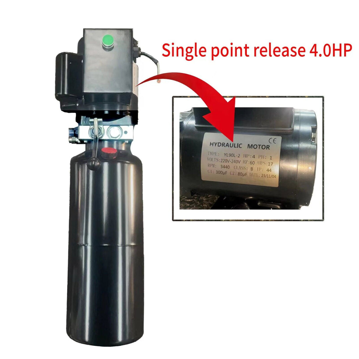 Katool 12,000lbs Two Post Lift Single Lock Release Auto Lift Car Lift H120D