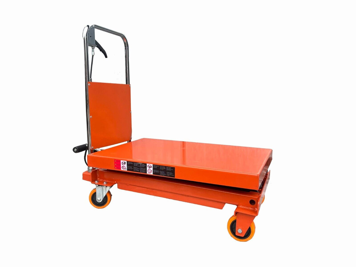 Katool Hydraulic Lift Table Cart 330lbs Manual Scissor Lift Table KT-Lift