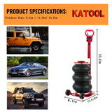 Katool Bag Air Jack 5 Ton Red Pneumatic Jack Car Lift Compressed