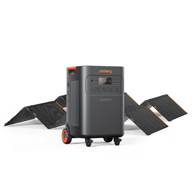 Jackery Explorer 5000 Plus Solar Generator + 2 x SolarSaga 500 X