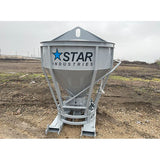 Star Industries Concrete Hopper with Side Chute 1.31cy 1520
