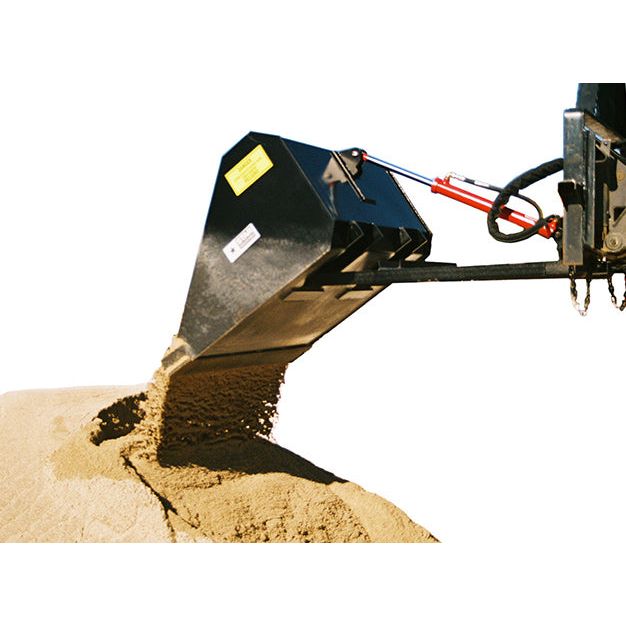 Star Industries 45" Self-Dump Bucket 0.5 cyd Manual or Hydraulic |